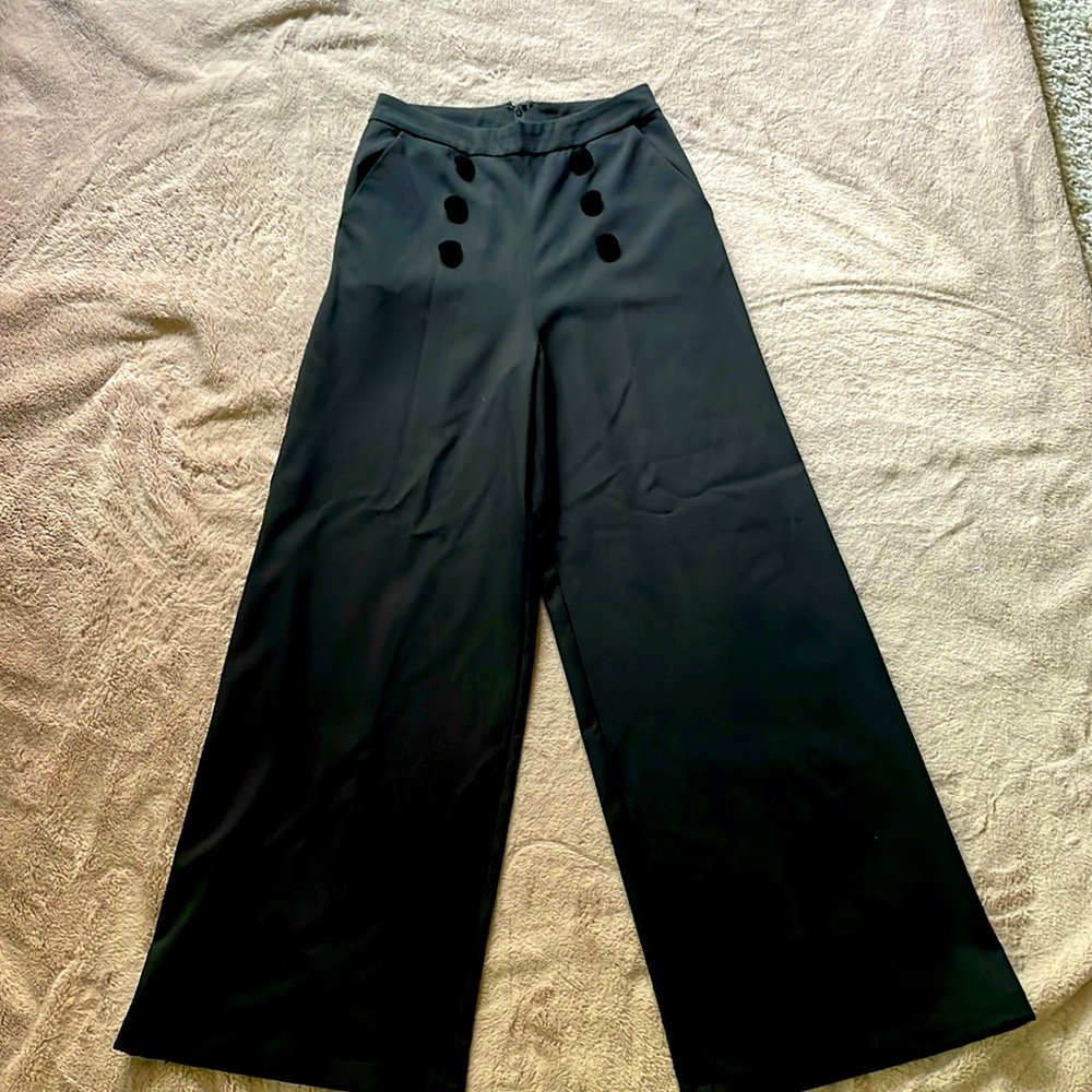Collectif Vintage Black Dressy Vintage Pants